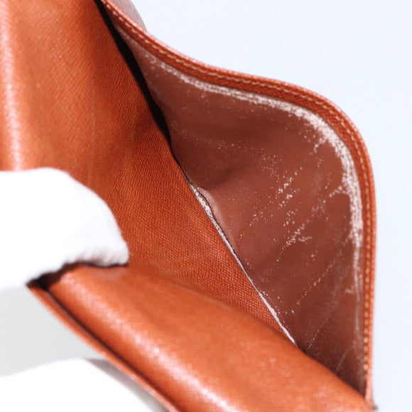 LOUIS VUITTON Monogram Porte Cartes Credit Billfold Wallet M60825 LV Auth th6367