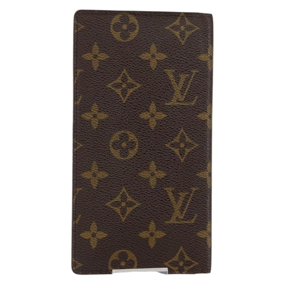 LOUIS VUITTON Monogram Porte Cartes Credit Billfold Wallet M60825 LV Auth th6367