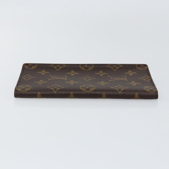 LOUIS VUITTON Monogram Porte Cartes Credit Billfold Wallet M60825 LV Auth th6367