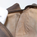 GUCCI GG Supreme Web Sherry Line Clutch Bag PVC Beige Red 75 01 012 Auth th6368-11