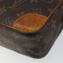LOUIS VUITTON Monogram Compiegne 28 Clutch Bag M51845 LV Auth th6374-7