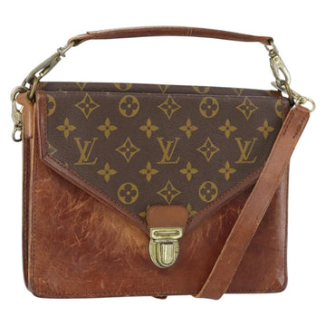 LOUIS VUITTON Monogram Sac Biface Hand Bag 2way M51310 LV Auth th6376