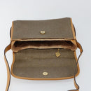 GUCCI Shoulder Bag Canvas Leather Beige Gold 001 14 0712 Auth th6380-10