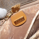 GUCCI Shoulder Bag Canvas Leather Beige Gold 001 14 0712 Auth th6380-18