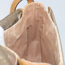 GUCCI Shoulder Bag Canvas Leather Beige Gold 001 14 0712 Auth th6380-19