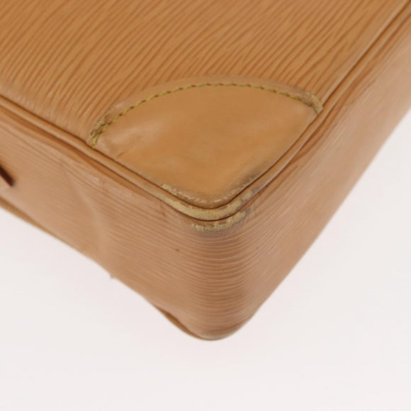 LOUIS VUITTON Epi Porte Documents Voyage Business Bag Beige M54476 Auth th6381