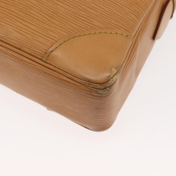 LOUIS VUITTON Epi Porte Documents Voyage Business Bag Beige M54476 Auth th6381