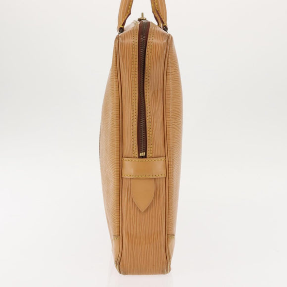 LOUIS VUITTON Epi Porte Documents Voyage Business Bag Beige M54476 Auth th6381