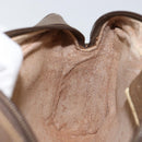 GUCCI GG Supreme Web Sherry Line Clutch Bag PVC Beige Red 89 01 012 Auth th6382-16