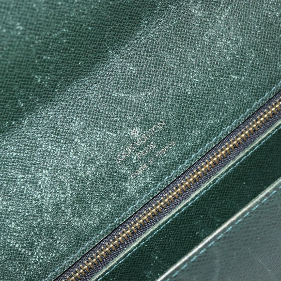 LOUIS VUITTON Taiga Pochette Kourad Clutch Bag Epicea M30194 LV Auth th6383