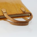 LOUIS VUITTON Monogram Vernis Houston Hand Bag Beige M91004 LV Auth th6384-7