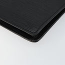 LOUIS VUITTON Epi Porte Documents Senateur Briefcase Black M54452 LV Auth th6385-15