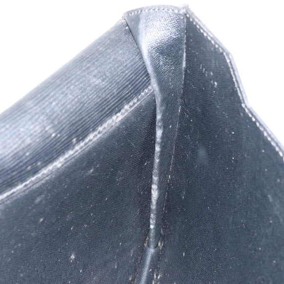 LOUIS VUITTON Epi Porte Documents Senateur Briefcase Black M54452 LV Auth th6385