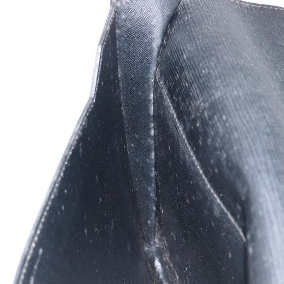 LOUIS VUITTON Epi Porte Documents Senateur Briefcase Black M54452 LV Auth th6385