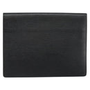LOUIS VUITTON Epi Porte Documents Senateur Briefcase Black M54452 LV Auth th6385-2