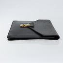 LOUIS VUITTON Epi Porte Documents Senateur Briefcase Black M54452 LV Auth th6385-3