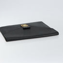 LOUIS VUITTON Epi Porte Documents Senateur Briefcase Black M54452 LV Auth th6385-5