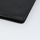 LOUIS VUITTON Epi Porte Documents Senateur Briefcase Black M54452 LV Auth th6385-7