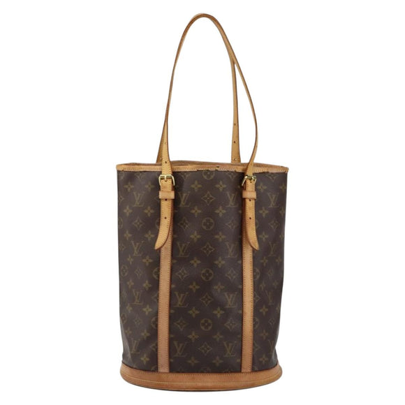 LOUIS VUITTON Monogram Bucket GM Shoulder Bag M42236 LV Auth th6386