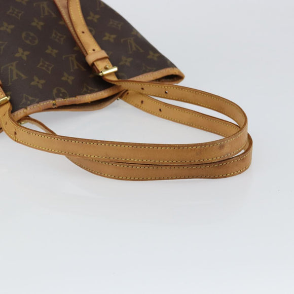 LOUIS VUITTON Monogram Bucket GM Shoulder Bag M42236 LV Auth th6386