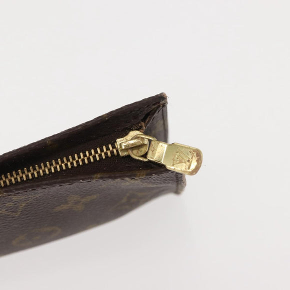 LOUIS VUITTON Monogram Bucket GM Accessory Pouch LV Auth th6393