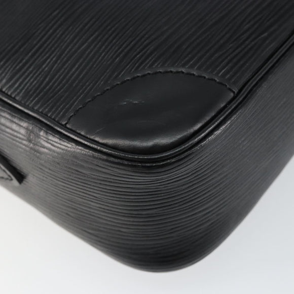 LOUIS VUITTON Epi Trocadero 23 Shoulder Bag Black M52302 LV Auth th6395