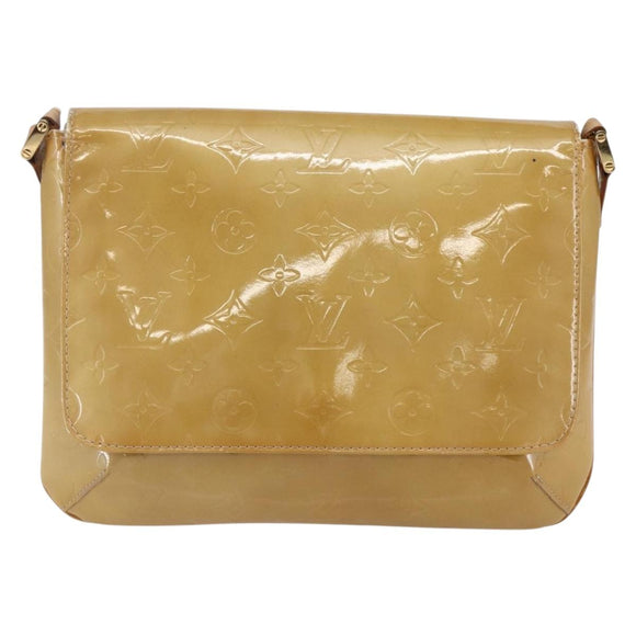 LOUIS VUITTON Monogram Vernis Thompson Street Bag Gris M91008 LV Auth th6397