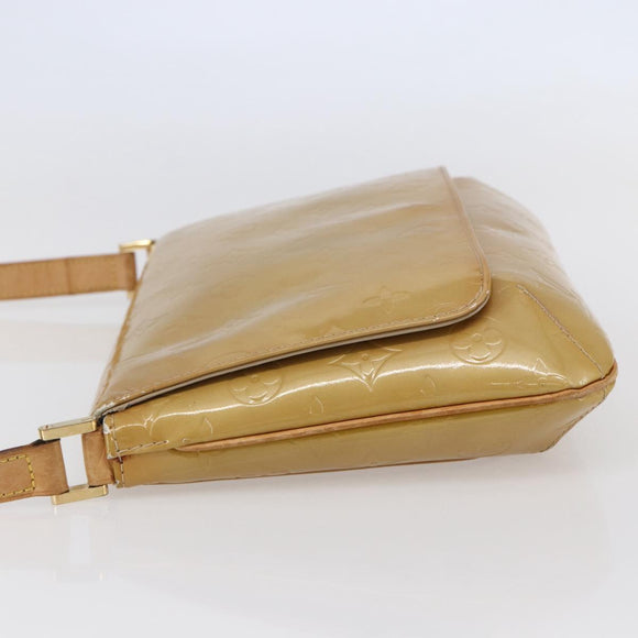 LOUIS VUITTON Monogram Vernis Thompson Street Bag Gris M91008 LV Auth th6397