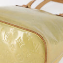 LOUIS VUITTON Monogram Vernis Houston Hand Bag Gris M91053 LV Auth th6399-9