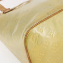 LOUIS VUITTON Monogram Vernis Houston Hand Bag Gris M91053 LV Auth th6399-14