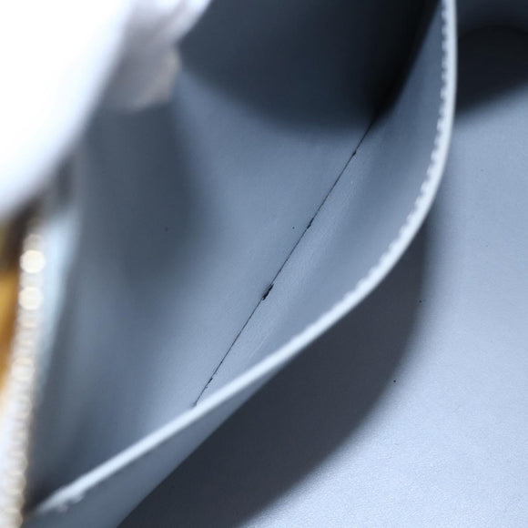 LOUIS VUITTON Monogram Vernis Houston Hand Bag Gris M91053 LV Auth th6399