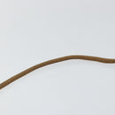 GUCCI GG PLUS Canvas Shoulder Bag PVC Leather Beige Auth th6401-8