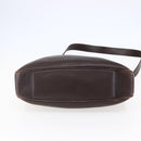 GUCCI Bamboo Shoulder Bag Leather 2way Brown Auth th6404-5