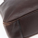 GUCCI Bamboo Shoulder Bag Leather 2way Brown Auth th6404-16