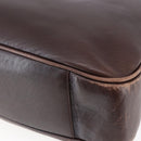 GUCCI Bamboo Shoulder Bag Leather 2way Brown Auth th6404-17