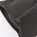 HERMES Her Line MM Hand Bag Canvas Gray Auth th6407-13