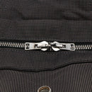 HERMES Her Line MM Hand Bag Canvas Gray Auth th6407-14