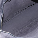 HERMES Her Line MM Hand Bag Canvas Gray Auth th6407-15