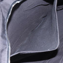 HERMES Her Line MM Hand Bag Canvas Gray Auth th6407-18