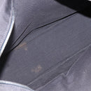 HERMES Her Line MM Hand Bag Canvas Gray Auth th6408-10