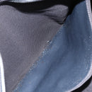 HERMES Her Line MM Hand Bag Canvas Gray Auth th6408-11