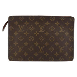 LOUIS VUITTON Monogram Pochette Homme Clutch Bag M51795 LV Auth th6411 - 0