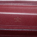 LOUIS VUITTON Taiga Leather Ural Briefcase Acajou M30026 LV Auth th6414-18