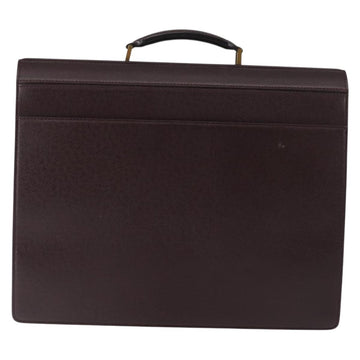 LOUIS VUITTON Taiga Leather Ural Briefcase Acajou M30026 LV Auth th6414 - 0