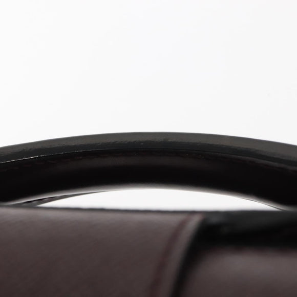 LOUIS VUITTON Taiga Leather Ural Briefcase Acajou M30026 LV Auth th6414