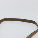 GUCCI GG PLUS Canvas Shoulder Bag PVC Leather Beige Auth th6415-8