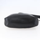 GUCCI Bamboo Shoulder Bag Leather 2way Black Auth th6418-11