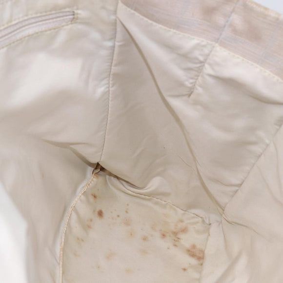 CHANEL New travel line Tote Bag Nylon Beige CC Auth th6420