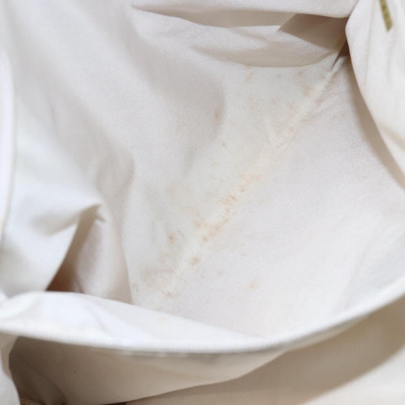 CHANEL New travel line Tote Bag Nylon Beige CC Auth th6420