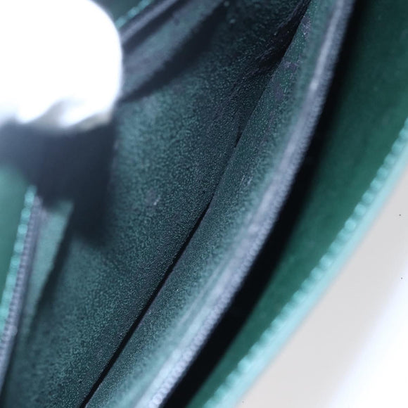 LOUIS VUITTON Taiga Leather Clutch Bag Epicea MI0924 LV Auth th6424